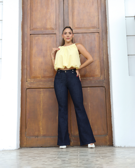 16270 PANT CAMPANA 1 BOTON