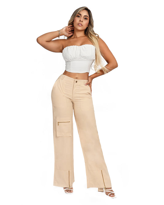 0583 PANTALON CARGO CIERRES