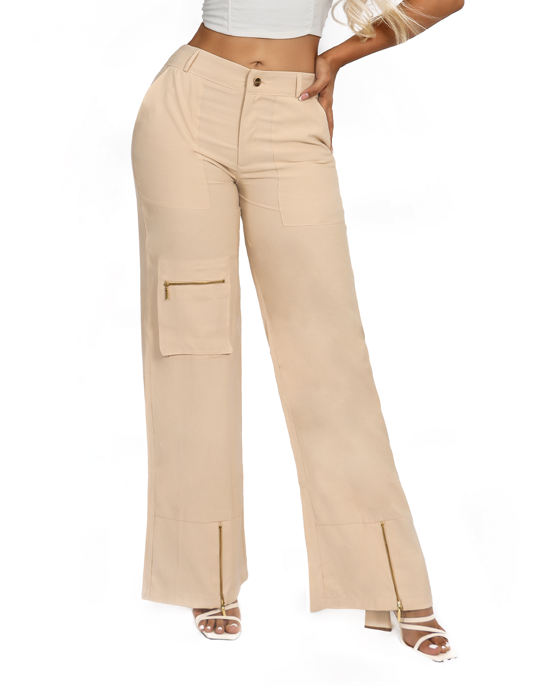 0583 PANTALON CARGO CIERRES