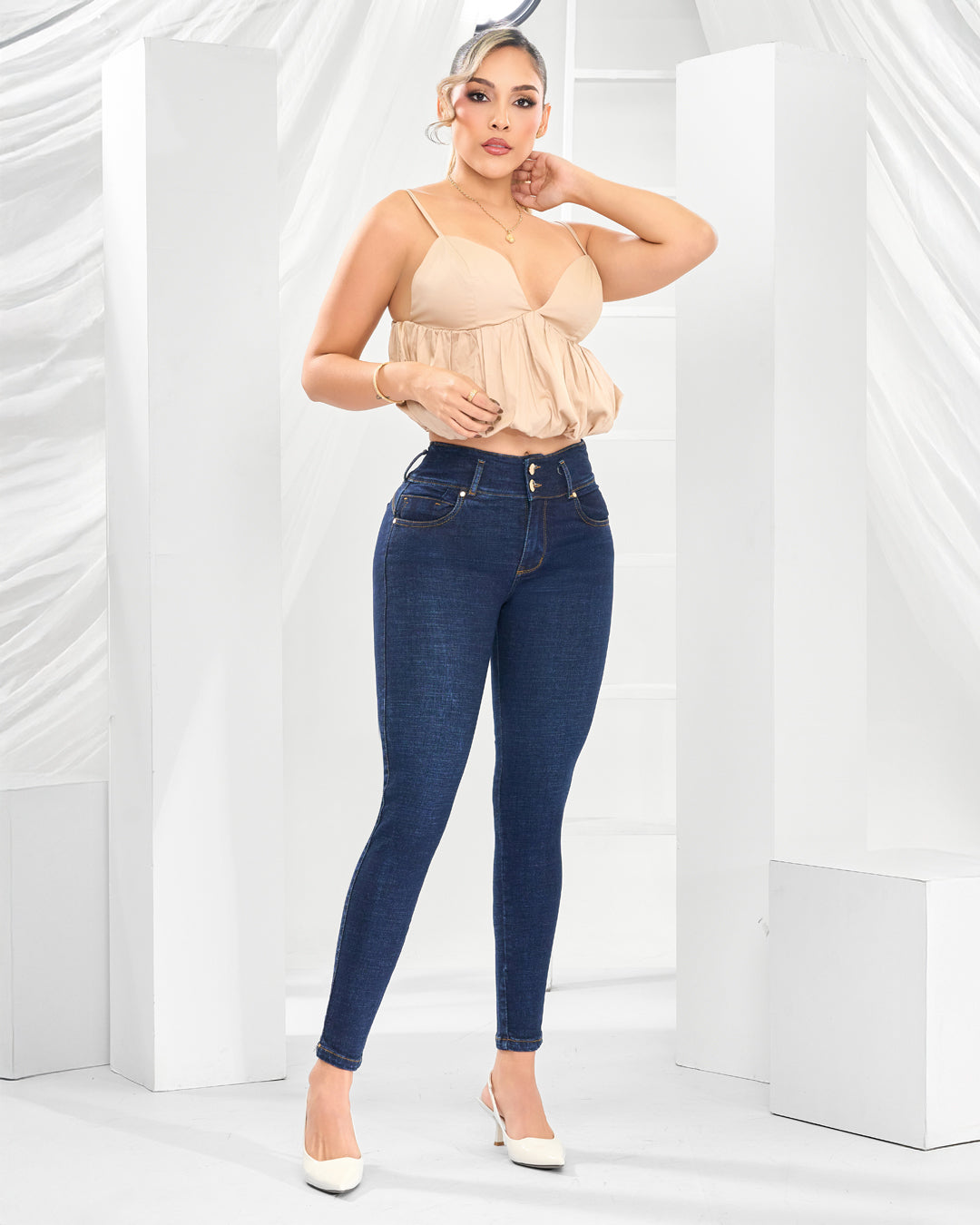 16400 PANT SKINNY 2 BOTON