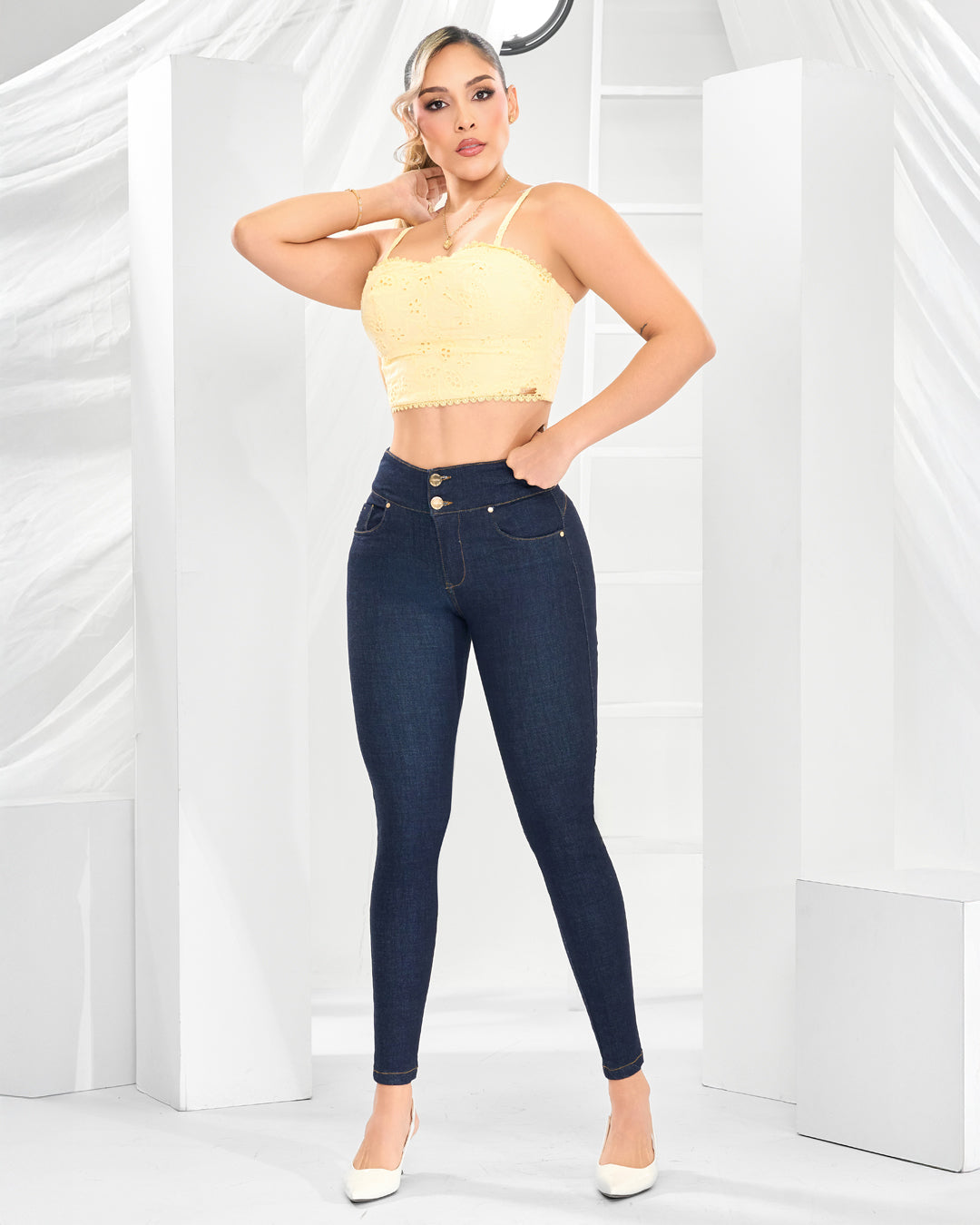 16402 PANT SKINNY 2 BOTON