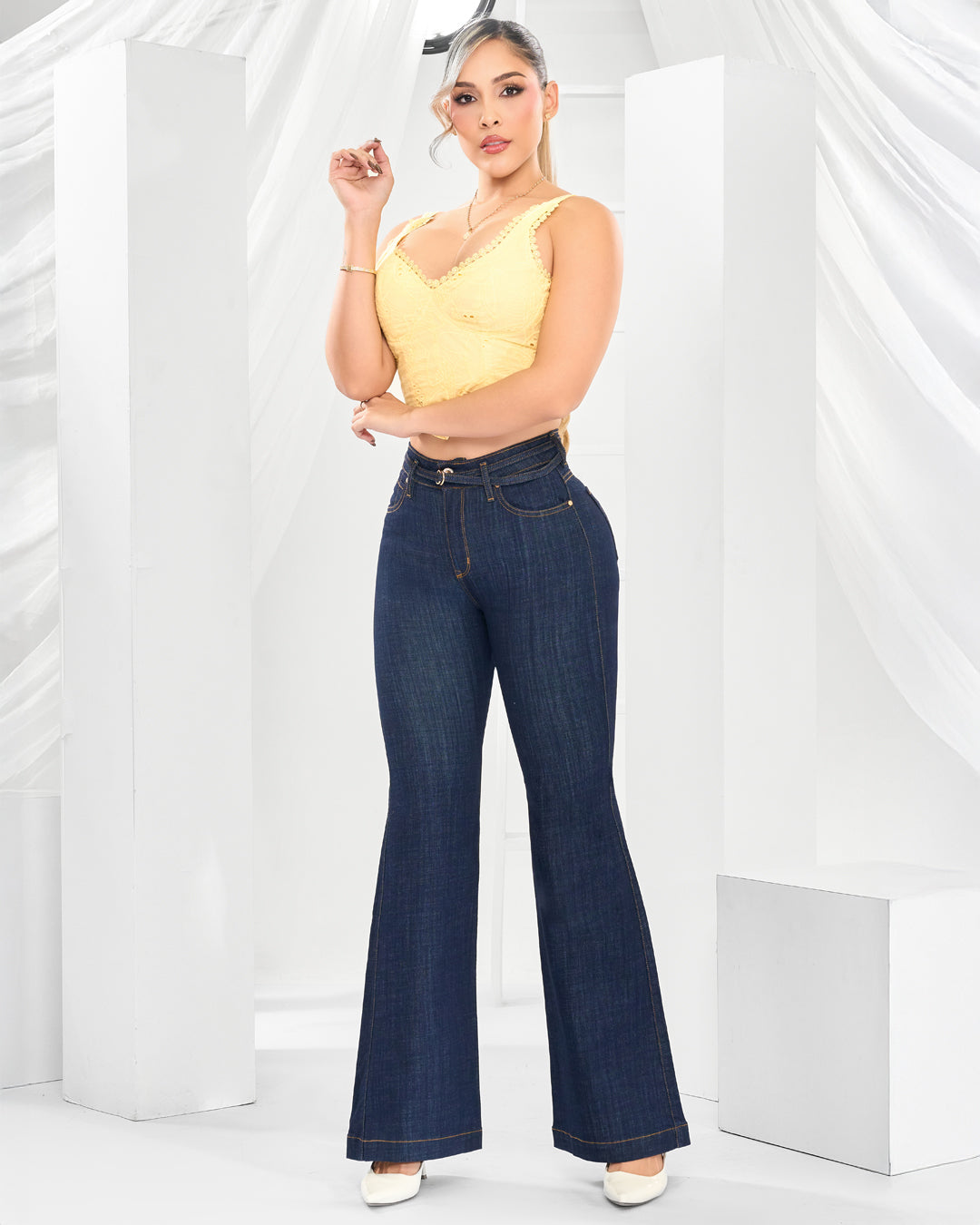 16411 PANT CAMPANA 1 BOTON