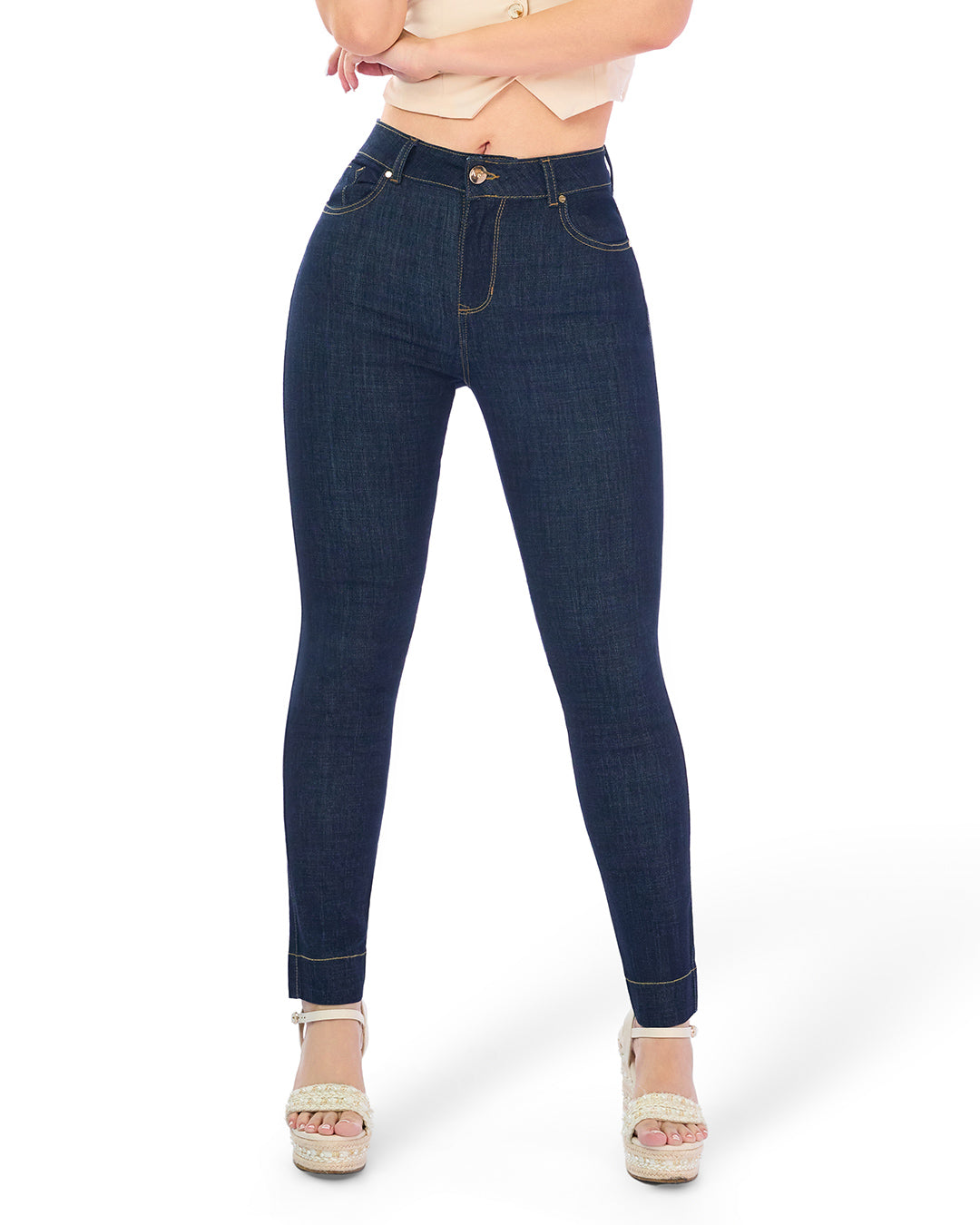 16546 PANT DAMA 1BT SKINNY