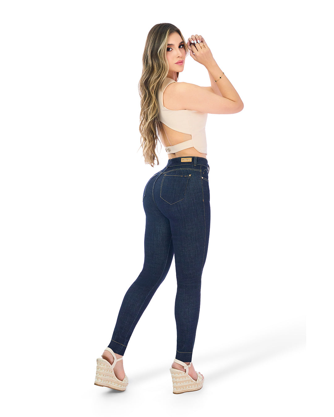16546 PANT DAMA 1BT SKINNY