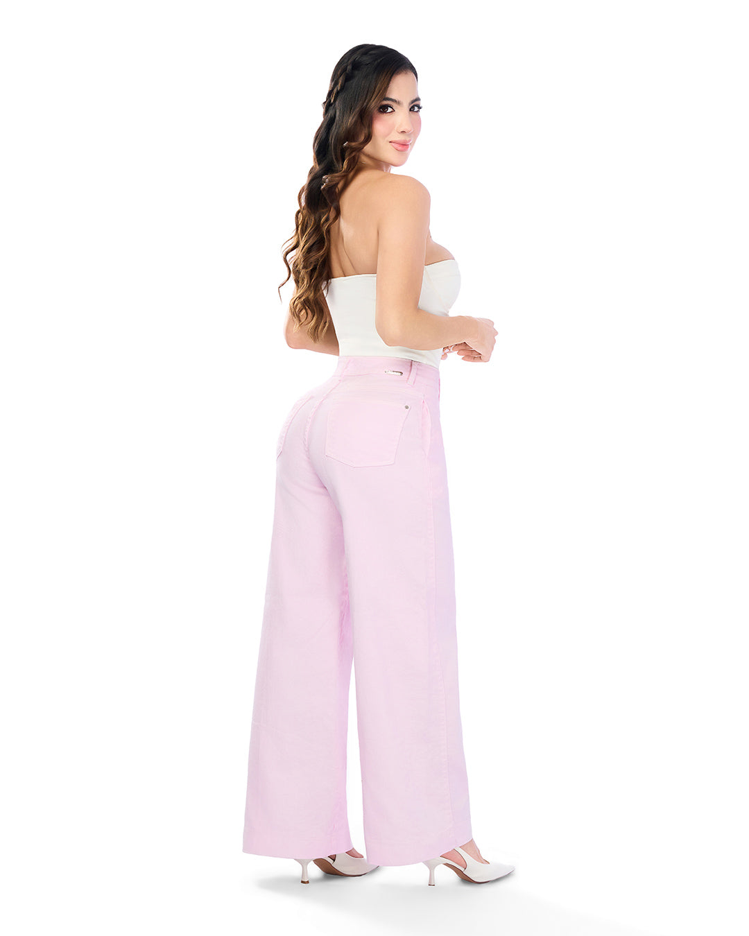 16629 Wide Leg Rosa